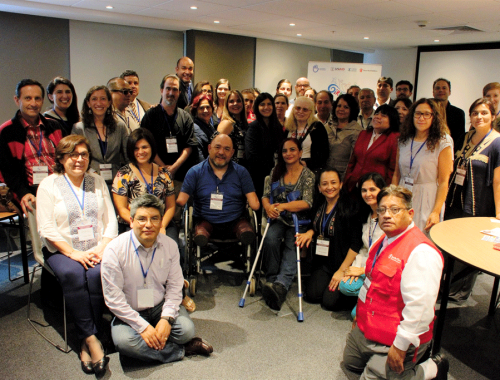 Taller regional de gestión inclusiva de riesgos de desastres